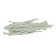 Bağlama Teli Tel Klips Pvc Kaplamalı Beyaz 100 Gr Takribi 100 Adetli 1 Paket Bağlama Teli Tel Klips Pvc Kaplamalı Beyaz 100 Gr Takribi 100 Adetli 1 Paket