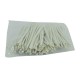 Bağlama Teli Tel Klips Pvc Kaplamalı Beyaz 100 Gr Takribi 100 Adetli 1 Paket Bağlama Teli Tel Klips Pvc Kaplamalı Beyaz 100 Gr Takribi 100 Adetli 1 Paket