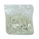 Bağlama Teli Tel Klips Pvc Kaplamalı Beyaz 500 Gr Takribi 500 Adetli 1 Paket Bağlama Teli Tel Klips Pvc Kaplamalı Beyaz 500 Gr Takribi 500 Adetli 1 Paket