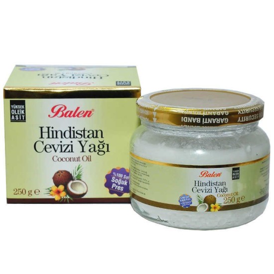 Hindistan Cevizi Yağı Soğuk Pres 250 Gr Cam Şişe Hindistan Cevizi Yağı Soğuk Pres 250 Gr Cam Şişe