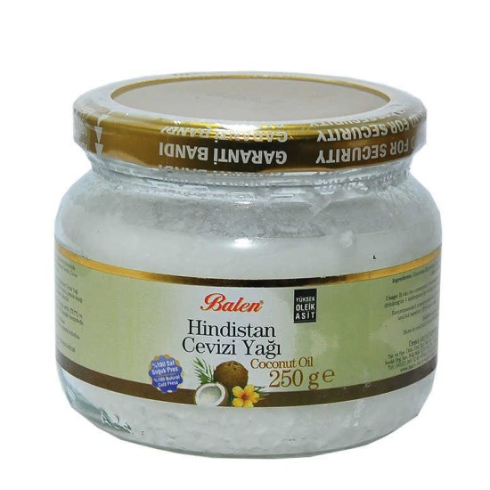 Hindistan Cevizi Yağı Soğuk Pres 250 Gr Cam Şişe Hindistan Cevizi Yağı Soğuk Pres 250 Gr Cam Şişe