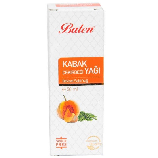 Kabak Çekirdeği Yağı Soğuk Pres 50 ML Cam Şişe Kabak Çekirdeği Yağı Soğuk Pres 50 ML Cam Şişe