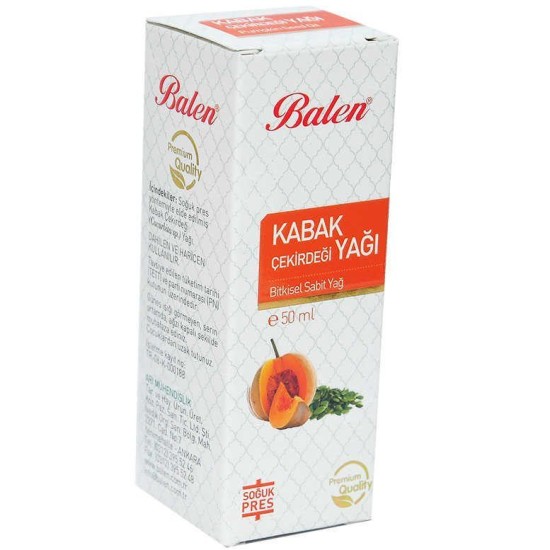 Kabak Çekirdeği Yağı Soğuk Pres 50 ML Cam Şişe Kabak Çekirdeği Yağı Soğuk Pres 50 ML Cam Şişe
