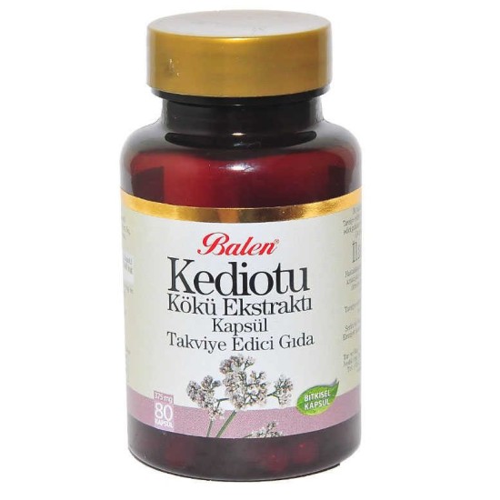 Kediotu Kökü Ekstraktı 80 Kapsül Kediotu Kökü Ekstraktı 80 Kapsül