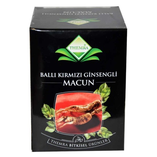 Ballı Kırmızı Ginsengli Macunu sel Karışım 240 Gr Ballı Kırmızı Ginsengli Macunu sel Karışım 240 Gr