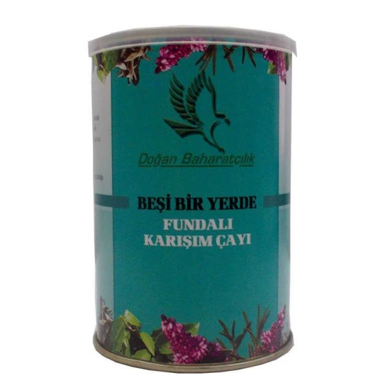 Beşi Bir Yerde Çay 100 Gr Teneke Kutu Beşi Bir Yerde Çay 100 Gr Teneke Kutu