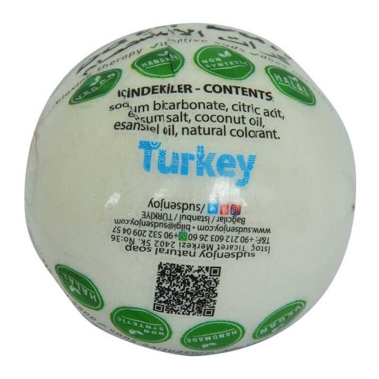Beyaz Gül El Yapımı Banyo Küvet Topu Sabunu Beyaz 90-120 Gr Beyaz Gül El Yapımı Banyo Küvet Topu Sabunu Beyaz 90-120 Gr