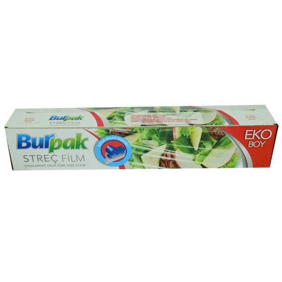 Streç Film 45 Cm Eko Boy Kayar Bıçak Hediyeli Streç Film 45 Cm Eko Boy Kayar Bıçak Hediyeli