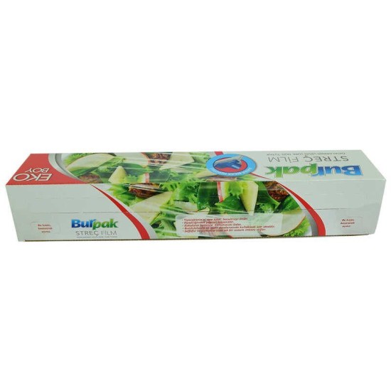 Streç Film 45 Cm Eko Boy Kayar Bıçak Hediyeli Streç Film 45 Cm Eko Boy Kayar Bıçak Hediyeli