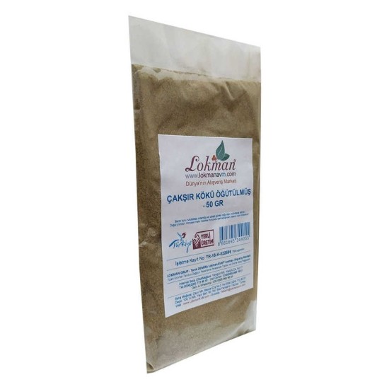Çakşır Kökü Doğal Öğütülmüş 50 Gr Paket Çakşır Kökü Doğal Öğütülmüş 50 Gr Paket