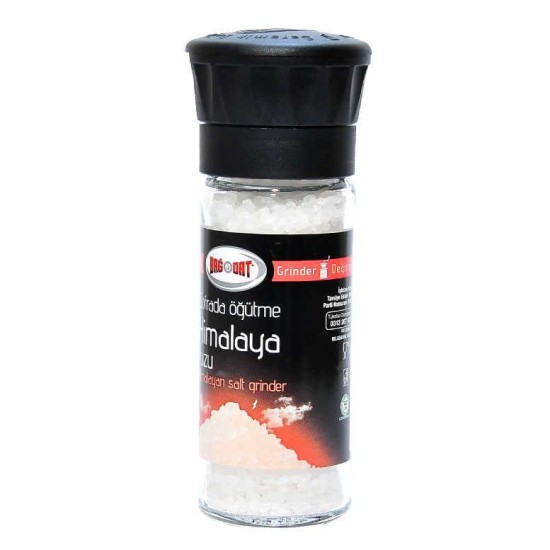Cam Değirmenli Yemeklik Himalaya Granül Çakıl Doğal Kaya Tuzu 110 Gr Cam Değirmenli Yemeklik Himalaya Granül Çakıl Doğal Kaya Tuzu 110 Gr