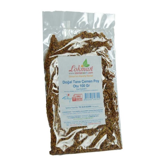 Çemen Poy Otu Tane Doğal 100 Gr Paket Çemen Poy Otu Tane Doğal 100 Gr Paket