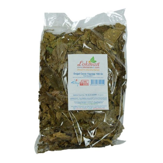 Ceviz Yaprağı Doğal 100 Gr Paket Ceviz Yaprağı Doğal 100 Gr Paket