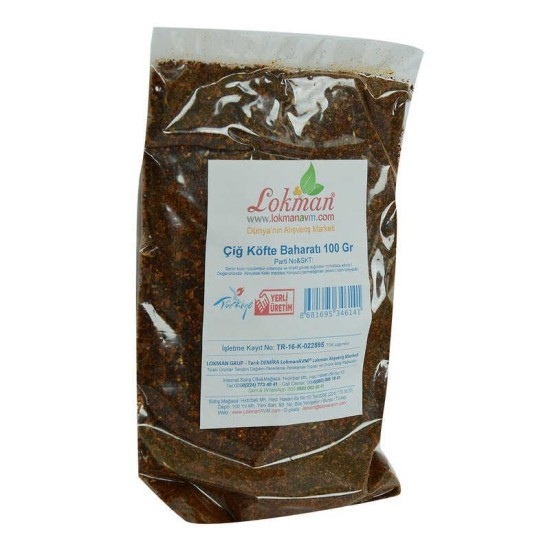 Çiğ Köfte Saf Baharatı 100 Gr Paket Çiğ Köfte Saf Baharatı 100 Gr Paket