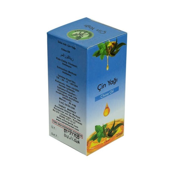 Çin Yağı Distilasyon China Oil 20 ML Çin Yağı Distilasyon China Oil 20 ML