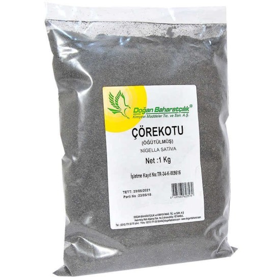 Çörek Otu Doğal Öğütülmüş 1000 Gr Paket Çörek Otu Doğal Öğütülmüş 1000 Gr Paket