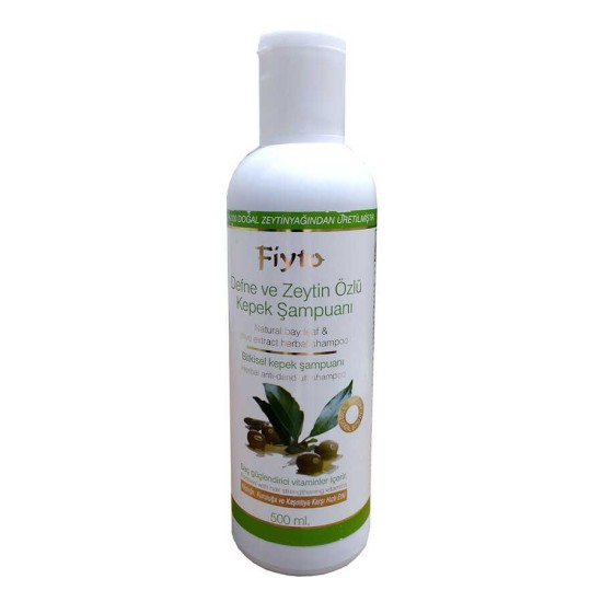 Defne ve Zeytin Özlü Kepek Önleyici Şampuan 500 ML Defne ve Zeytin Özlü Kepek Önleyici Şampuan 500 ML