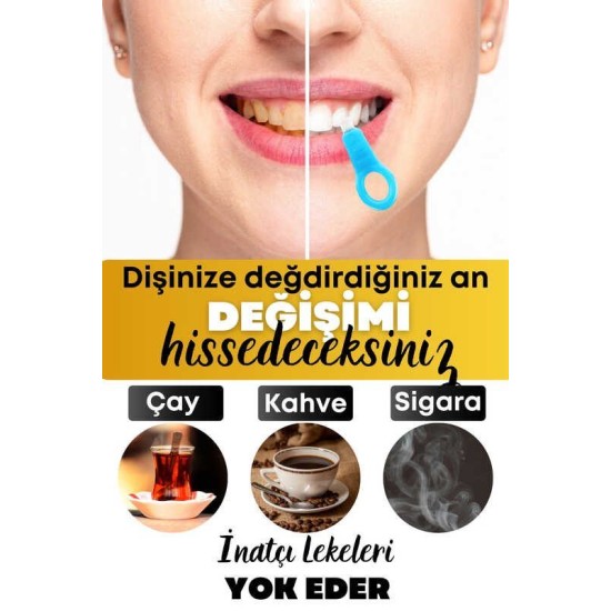Diş Silgisi 1 Aparatlı + 5 Yedek Süngerli Set 1 Paket Diş Silgisi 1 Aparatlı + 5 Yedek Süngerli Set 1 Paket