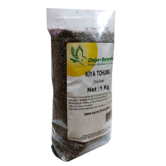 Doğal Chia Tohumu 1000 Gr Paket Doğal Chia Tohumu 1000 Gr Paket