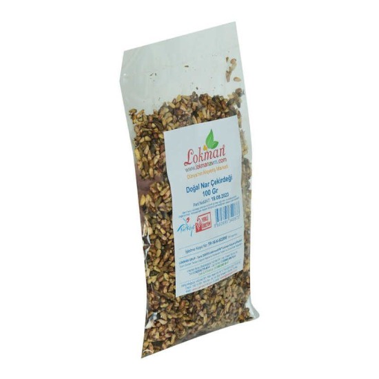 Doğal Nar Çekirdeği 100 Gr Paket Doğal Nar Çekirdeği 100 Gr Paket