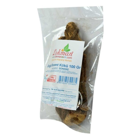 Doğal Ravent Kökü 100 Gr Paket Doğal Ravent Kökü 100 Gr Paket