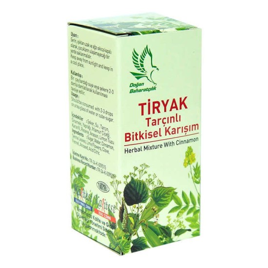 Tiryak Tarçınlı sel Karışım 50 cc Tiryak Tarçınlı sel Karışım 50 cc