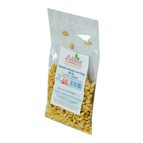 Dolmalık Helvalık Yer Fıstığı 100 Gr Paket Dolmalık Helvalık Yer Fıstığı 100 Gr Paket
