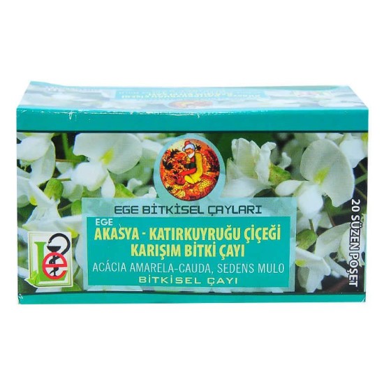 Akasya Katırkuyruğu Çiçeği Karışım Çayı 20 Süzen Poşet Akasya Katırkuyruğu Çiçeği Karışım Çayı 20 Süzen Poşet