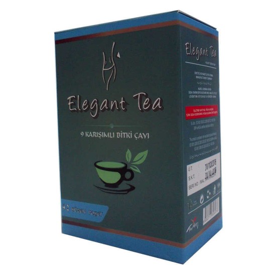 Elegant Tea 9lu Form sel Çay 42 Süzen Poşet Elegant Tea 9lu Form sel Çay 42 Süzen Poşet