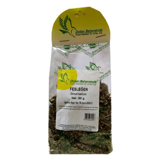 Fesleğen Doğal 50 Gr Paket Fesleğen Doğal 50 Gr Paket