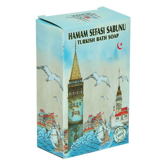 Hamam Sefası Sabunu Kız Kulesi 125 Gr Hamam Sefası Sabunu Kız Kulesi 125 Gr