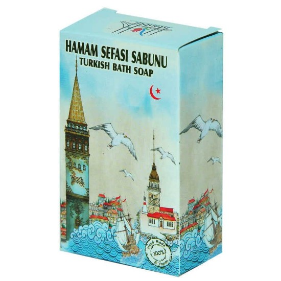 Hamam Sefası Sabunu Kız Kulesi 125 Gr Hamam Sefası Sabunu Kız Kulesi 125 Gr