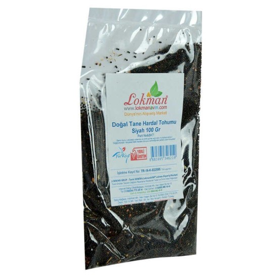 Hardal Tohumu Tane Doğal Siyah 100 Gr Paket Hardal Tohumu Tane Doğal Siyah 100 Gr Paket