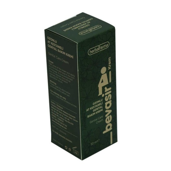 Bevasir Ozonlu At Kestaneli Genital Bakım Kremi 50 ML Bevasir Ozonlu At Kestaneli Genital Bakım Kremi 50 ML