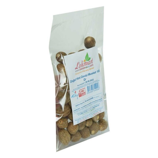Hint Cevizi Muskat Küçük Hindistan Cevizi Doğal 100 Gr Paket Hint Cevizi Muskat Küçük Hindistan Cevizi Doğal 100 Gr Paket