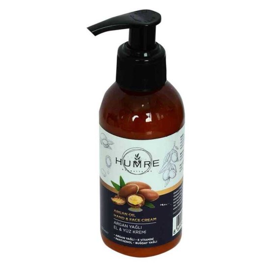 Humre Argan Yağlı E Vitaminli El ve Yüz Kremi 150 ML Humre Argan Yağlı E Vitaminli El ve Yüz Kremi 150 ML