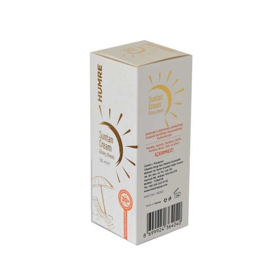 Güneş Kremi SPF 30+ UVA+UVB Suntan Cream 125 ML Güneş Kremi SPF 30+ UVA+UVB Suntan Cream 125 ML