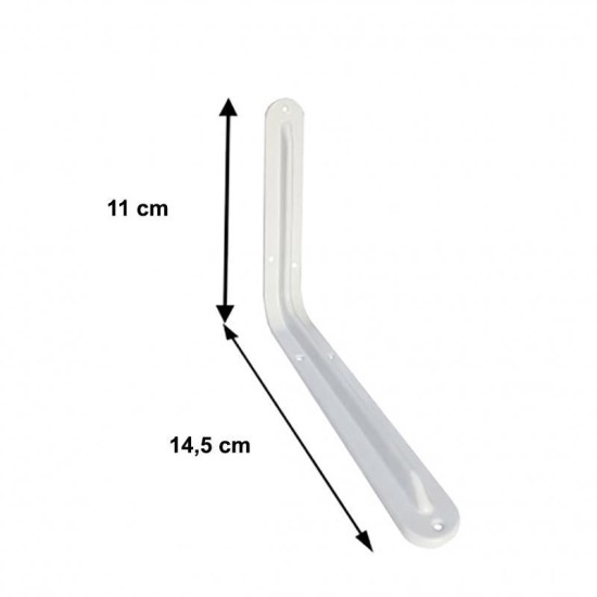 Raf Altı 5x6 mm Beyaz Raf Altı 5x6 mm Beyaz