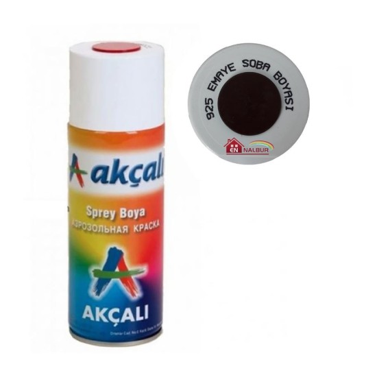 Akçalı Sprey Boya 400 ml 925 Emaye Soba Boyası Akçalı Sprey Boya 400 ml 925 Emaye Soba Boyası