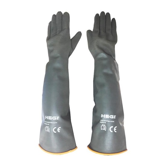 Hegi HR Latex Endüstriyel Uzun Eldiven 55 cm Hegi HR Latex Endüstriyel Uzun Eldiven 55 cm