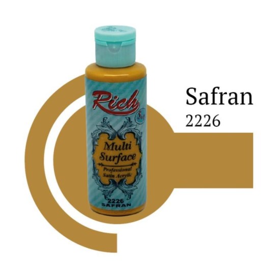 Riculti Surface 2226 Safran Akrilik Boya 120 cc Riculti Surface 2226 Safran Akrilik Boya 120 cc