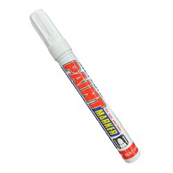 Mercure Paint Marker Beyaz Bilyalı Kalem