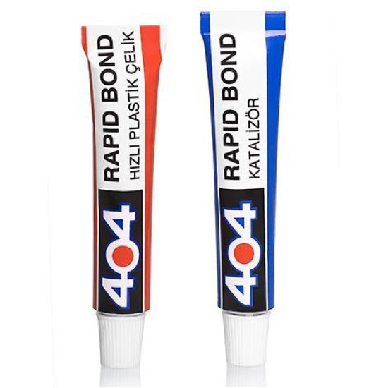 404 Rapid Epoksi Plastik Çelik Yapıştırıcı 16 Gr 404 Rapid Epoksi Plastik Çelik Yapıştırıcı 16 Gr