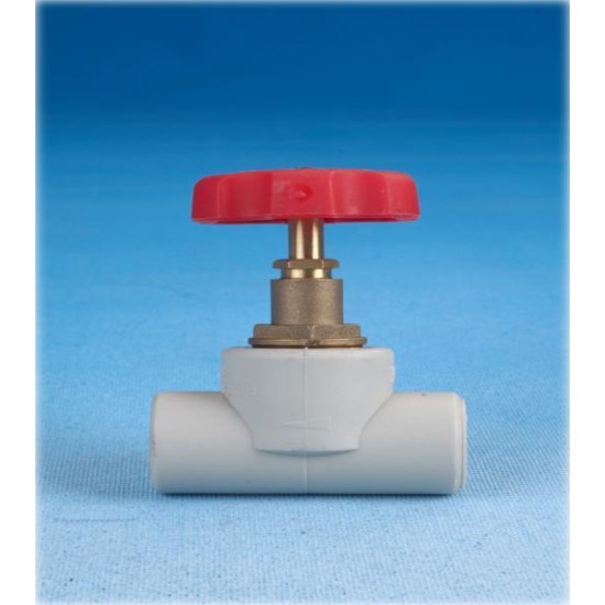 Ege Yıldız PPRC 32 mm Stop Vana Gri Ege Yıldız PPRC 32 mm Stop Vana Gri
