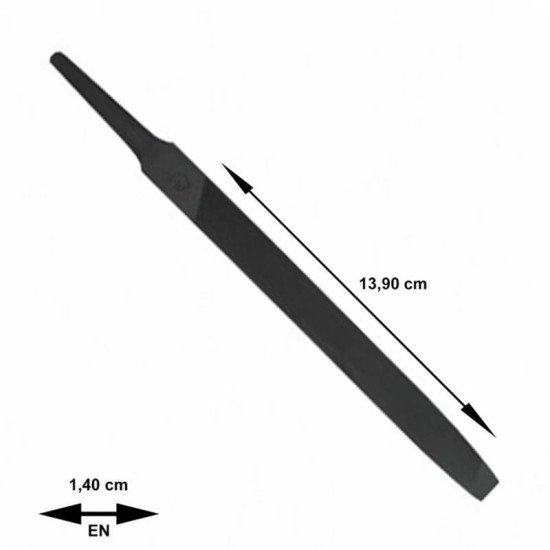 Esaş Regular Eğe No: 7 - 1,40x13,90 cm Esaş Regular Eğe No: 7 - 1,40x13,90 cm