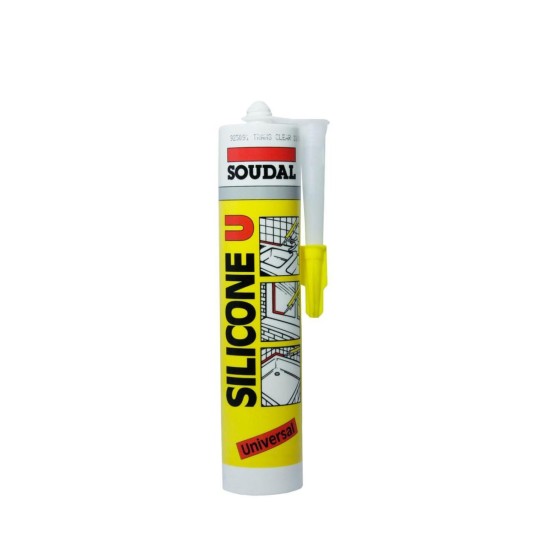 Soudal Silikon Şeffaf 280 gr Soudal Silikon Şeffaf 280 gr