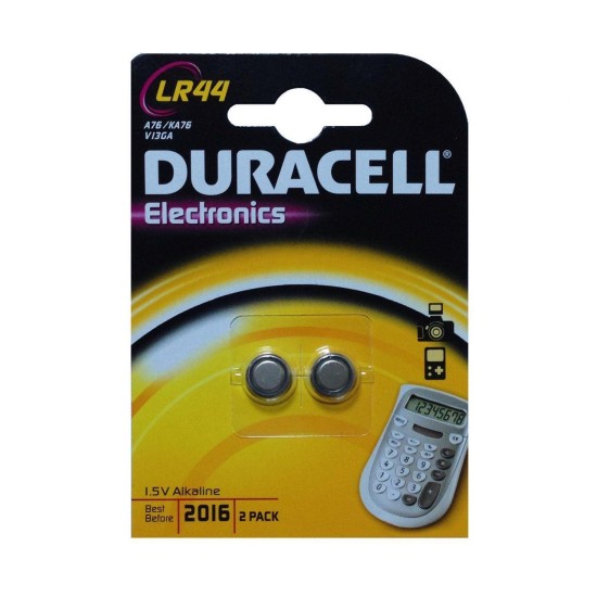 LR44/AG13/A76 1.5 Volt lin Pil 2'li Paket