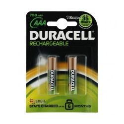 Şarjedilebilir İnce Kalem Pil 2'li AAA 750 mAh