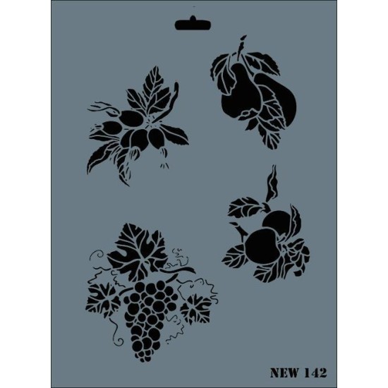 Rich New Seri N-142 Stencil 35x25 cm Rich New Seri N-142 Stencil 35x25 cm