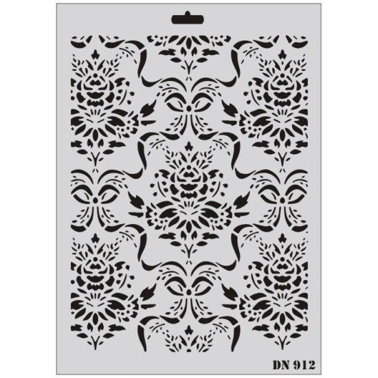 Rich Dantel Seri DN-912 Stencil 35x25 cm Rich Dantel Seri DN-912 Stencil 35x25 cm